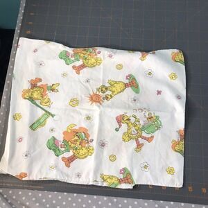 Vintage Sesame Street Nursery Big Bird Pillow Case 15"x11"
